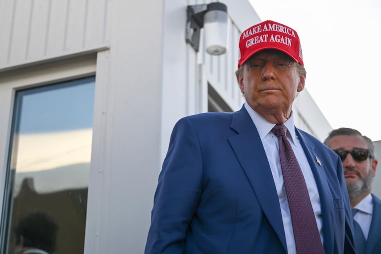 President-elect Donald Trump arrives before the launch of the sixth test flight of the SpaceX Starship rocket Tuesday, Nov. 19, 2024, in Boca Chica, Texas.