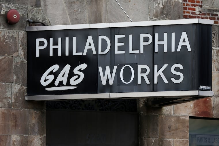The PGW service center on the 5200 block of Chestnut Street.
